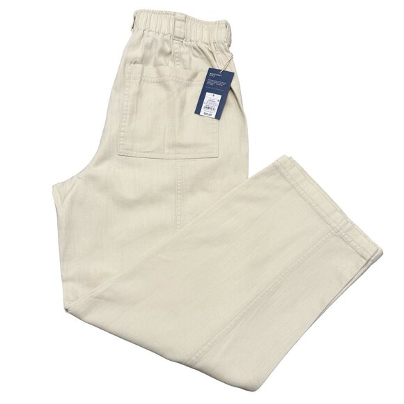 NWT Universal Thread Women's Cream Trousers Size 6 - Picture 3 of 9